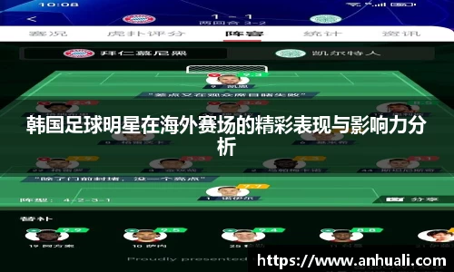 韩国足球明星在海外赛场的精彩表现与影响力分析
